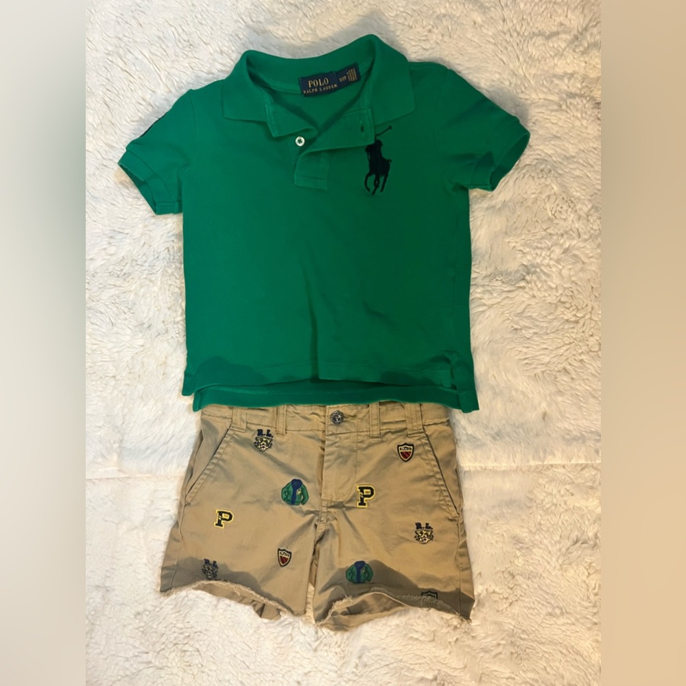 Boys polo Ralph Lauren outfit